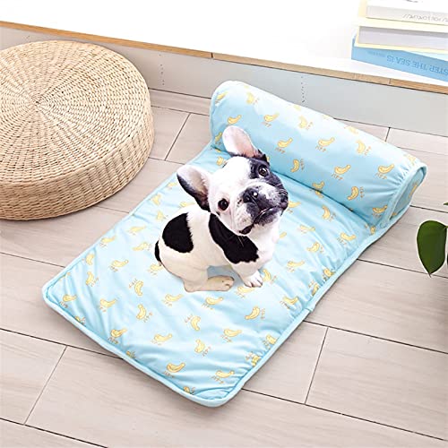 CNRTSO Kühlmatte für Haustiere Haustiermatte Hundekühlungsmatte Sommer Hundebettpolster Decke atmungsaktives Eisblocksofa for kleine mittelgroße Hunde Haustierkühlmatten mit Kissen CNRTSO Kühlmatte für Haustiere Haustiermatte Hundekühlungsmatte Sommer Hundebettpolster Decke atmungsaktives Eisblocksofa for kleine mittelgroße Hunde Haustierkühlmatten mit Kissen von CNRTSO