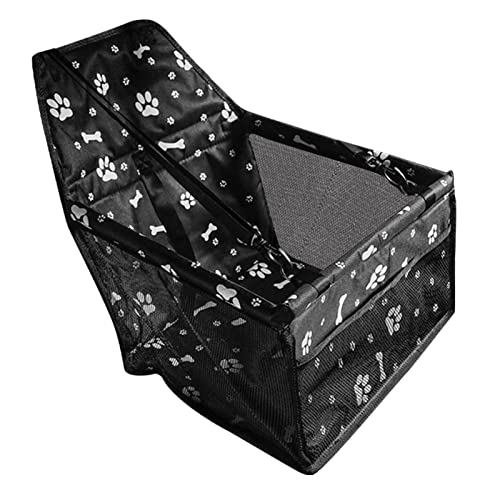 Hunde-Sitzerhöhung, atmungsaktiver Hunde-Sicherheitsgurt, Hundesitz, Reisetasche, Hunde-Booster-Käfig, Oxford, atmungsaktiv, faltbar, weich, waschbar, Reisetaschen für Katzen oder andere Coatuiyo von COATUIYO