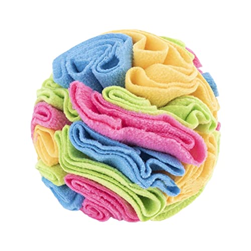 Schnüffelball für Hunde - Haustier Schnüffelball für Hunde | Hund Leckerbissen Ball Hund Schnüffelspielzeug Interaktives Hundeball Schnüffelmatte Pad Hund Puzzle Spielzeug zum Training beleuchten von COATUIYO