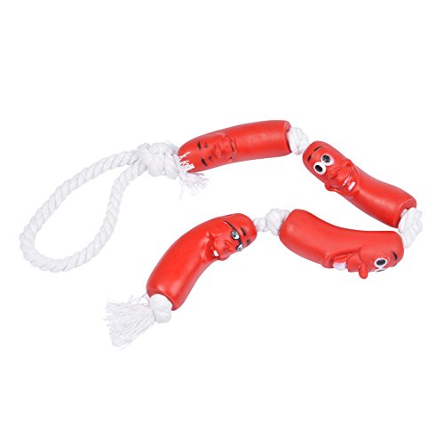CODICO Spielzeug-Wurst 67,5 cm + Seil aus Baumwolle für Hunde CODICO Spielzeug-Wurst 67,5 cm + Seil aus Baumwolle für Hunde von CODICO