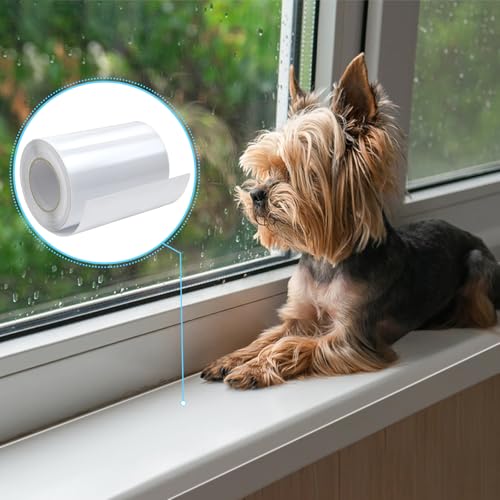 CODOHI Fensterbankschutz Schneidbar, Türschutz vor Hundekratzen, Schutz vor Hunde- und Katzenkratzen, Kauen, Schlabbern und Krallen auf Fensterbänken CODOHI Fensterbankschutz Schneidbar, Türschutz vor Hundekratzen, Schutz vor Hunde- und Katzenkratzen, Kauen, Schlabbern und Krallen auf Fensterbänken von CODOHI