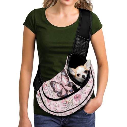COEQINE Haustier-Tragetasche für kleine Hunde und Katzen, freihändiges Netzgewebe, Reißverschluss vorne, robustes Nylon, Bergsteigen, Klettern, Radfahren, Reisen, Damen, Spazierengehen, rosa COEQINE Haustier-Tragetasche für kleine Hunde und Katzen, freihändiges Netzgewebe, Reißverschluss vorne, robustes Nylon, Bergsteigen, Klettern, Radfahren, Reisen, Damen, Spazierengehen, rosa von COEQINE