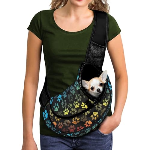 COEQINE Hunde-Umhängetasche für kleine Hunde, nach vorne gerichtet, weiche Tasche und Tragetasche, verstellbare Haken, Reisetasche COEQINE Hunde-Umhängetasche für kleine Hunde, nach vorne gerichtet, weiche Tasche und Tragetasche, verstellbare Haken, Reisetasche von COEQINE