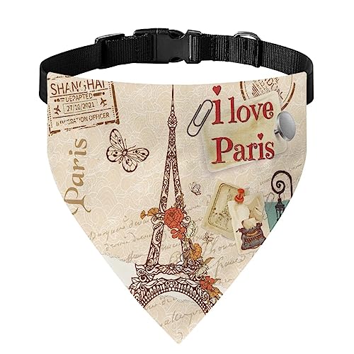 COEQINE Hundehalstücher mit Haken, verstellbar, für Sommer, Herbst, Winter, mit Ilove Paar-Muster, für Freizeit, Urlaub, Spaziergänge, Größe L COEQINE Hundehalstücher mit Haken, verstellbar, für Sommer, Herbst, Winter, mit Ilove Paar-Muster, für Freizeit, Urlaub, Spaziergänge, Größe L von COEQINE