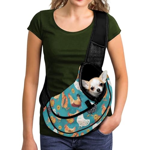 COEQINE Hundetasche für kleine Haustiere, Einkaufstasche, Umhängetasche, atmungsaktiv, Netztasche, leicht, für Welpen, verstellbarer Riemen, große Tasche für Einkaufszentren, Lebensmittelgeschäfte COEQINE Hundetasche für kleine Haustiere, Einkaufstasche, Umhängetasche, atmungsaktiv, Netztasche, leicht, für Welpen, verstellbarer Riemen, große Tasche für Einkaufszentren, Lebensmittelgeschäfte von COEQINE