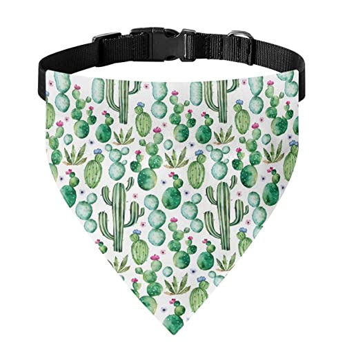 COEQINE Kaktus für Hundehalstücher mit rutschfestem Haken, leichtes Dreieck Hunde Kostüm Zubehör für den Sommer von COEQINE