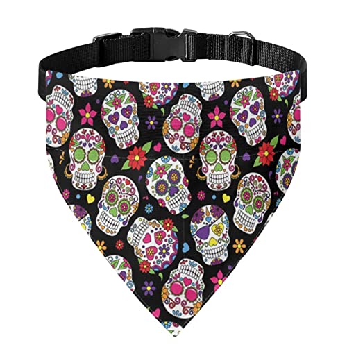 COEQINE Sommer-Hundehalstücher mit Totenkopf-Aufdruck, Tribal-Druck, Hundehalsband, Schals für Sport und Spaziergänge COEQINE Sommer-Hundehalstücher mit Totenkopf-Aufdruck, Tribal-Druck, Hundehalsband, Schals für Sport und Spaziergänge von COEQINE