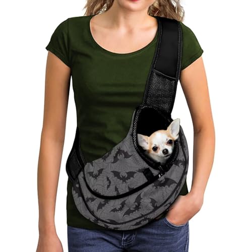 COEQINE Tragbare Tragetasche für kleine Hunde und Katzen, freihändige Vorderansicht Crossbody, weicher Stoff, Outdoor, regnerischer Spaziergang, verstellbarer Riemen, Geldbörse für Damen, Wandern COEQINE Tragbare Tragetasche für kleine Hunde und Katzen, freihändige Vorderansicht Crossbody, weicher Stoff, Outdoor, regnerischer Spaziergang, verstellbarer Riemen, Geldbörse für Damen, Wandern von COEQINE