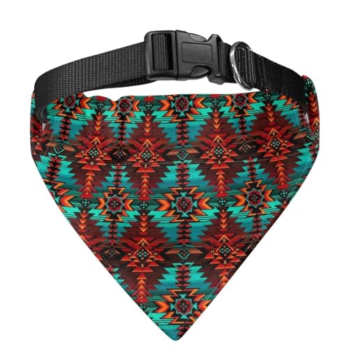COEQINE Weihnachtliches Hundehalstuch, Hundehalstuch, Halsband für große Hunde, Western-Tribal-Muster, Welpenhalstuch, Größe L COEQINE Weihnachtliches Hundehalstuch, Hundehalstuch, Halsband für große Hunde, Western-Tribal-Muster, Welpenhalstuch, Größe L von COEQINE