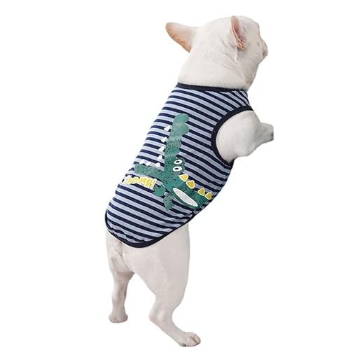 COGOALL Dog Suit Puppy Wedding Clothes Coat Doggie Costume Pet Dog Suit Jacket Teddy Small Dog Cat Spring Summer Dog Clothes Thin Suit Shirt Jacket (XL,Blue) von COGOALL