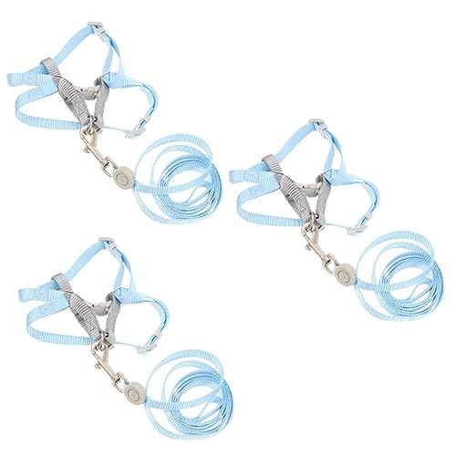 COHEALI 3 Sets Kätzchen und Leine Set Katze Hund Walking Einfache Einstellung Modisches Design COHEALI 3 Sets Kätzchen und Leine Set Katze Hund Walking Einfache Einstellung Modisches Design von COHEALI