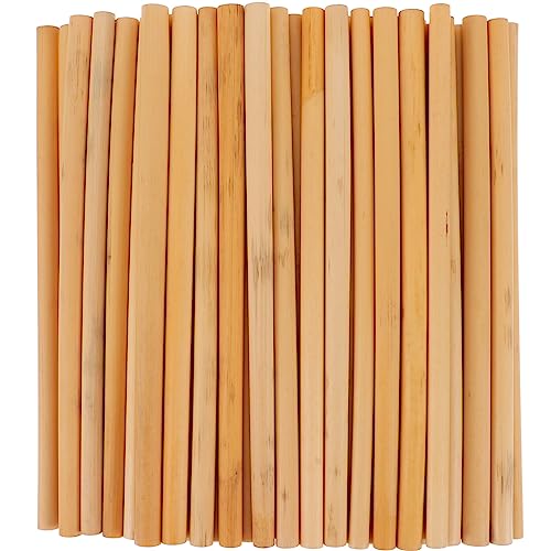 COHEALI Mason Bee House Reed Nest Tubes Refill 50Pcs Mason Bee Nesting Reed Tubes Inserts Replacement Liners Hotel Box for Outdoor Beekeepers Solitary Bee Hive 7-9mm 20cm von COHEALI