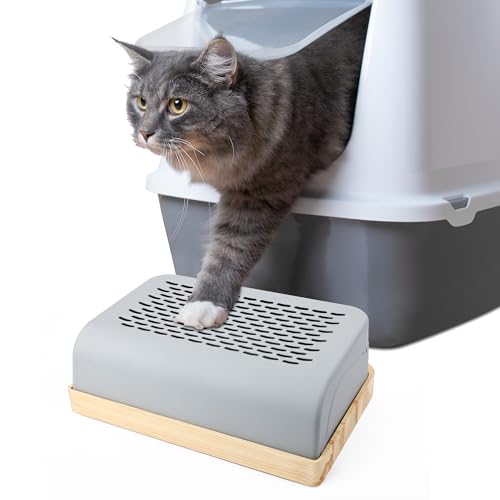 COITEK Katzenrampe für Katzentoilette mit Filterfunktion, selbstreinigende Katzentoiletten mit Holzsockel, doppellagige Treppen/Stufen, ideal für Kätzchen und ältere Katzen, leicht zu reinigen (31 x COITEK Katzenrampe für Katzentoilette mit Filterfunktion, selbstreinigende Katzentoiletten mit Holzsockel, doppellagige Treppen/Stufen, ideal für Kätzchen und ältere Katzen, leicht zu reinigen (31 x von COITEK
