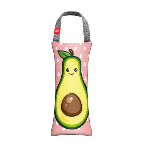 COLLAR WAUDOG Beisswurst für Hunde, mit Quietscher, Avocado, groß, 11 x 26 cm von COLLAR
