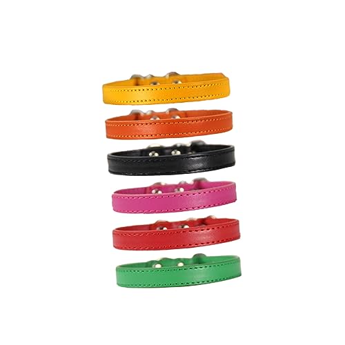 COLLBATH 12 Stück Einfaches Haustier-pu Praktisches Hundehalsband Für Kleine Hunde COLLBATH 12 Stück Einfaches Haustier-pu Praktisches Hundehalsband Für Kleine Hunde von COLLBATH