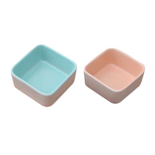 2St Futternapf für Hamster Chinchilla-Versorgung Kleiner Tierfutternapf Futterspender pet Water Bowl keramikschüsseln multifunktionaler Hamsternapf Hamsterschale für den Haushalt COLLBATH 2St Futternapf für Hamster Chinchilla-Versorgung Kleiner Tierfutternapf Futterspender pet Water Bowl keramikschüsseln multifunktionaler Hamsternapf Hamsterschale für den Haushalt COLLBATH von COLLBATH