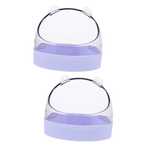 2st Futternapf Für Kleintiere Kompakter Wassernapf Für Hamster Haustierzubehör Meerschweinchen Transparente Hamsterschale Rattenschüssel Igelschale Essen Hasenschale Acryl Lavender COLLBATH 2st Futternapf Für Kleintiere Kompakter Wassernapf Für Hamster Haustierzubehör Meerschweinchen Transparente Hamsterschale Rattenschüssel Igelschale Essen Hasenschale Acryl Lavender COLLBATH von COLLBATH