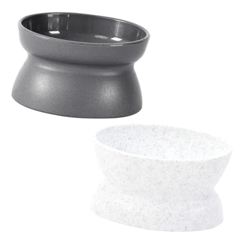 COLLBATH Katzenfutterbox zum 2 Stück Katzenfutterbox geneigte Katzennäpfe Plastiknapf für Haustiere Futternapf für Kätzchen Futternapf für Katzen multifunktionale Lösung zur Fütterung von Haustieren COLLBATH Katzenfutterbox zum 2 Stück Katzenfutterbox geneigte Katzennäpfe Plastiknapf für Haustiere Futternapf für Kätzchen Futternapf für Katzen multifunktionale Lösung zur Fütterung von Haustieren von COLLBATH