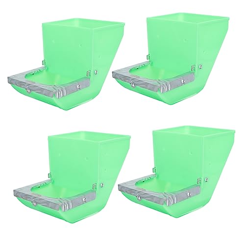 COLLBATH Futterspender-Set 4-teilig Große Kunststoffschüssel für Kaninchen Chinchillas Kleintiere Leicht Zu Reinigen COLLBATH Futterspender-Set 4-teilig Große Kunststoffschüssel für Kaninchen Chinchillas Kleintiere Leicht Zu Reinigen von COLLBATH