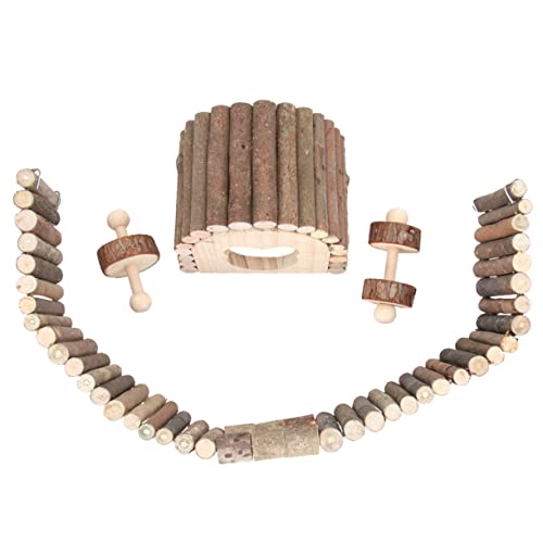 COLLBATH 6-teiliges Zaunspielzeug Aus Holz Für Hamster Chinchillas Mäuse Laufstall Für Haustiere Kausimulation Sicher Für Haustiere COLLBATH 6-teiliges Zaunspielzeug Aus Holz Für Hamster Chinchillas Mäuse Laufstall Für Haustiere Kausimulation Sicher Für Haustiere von COLLBATH