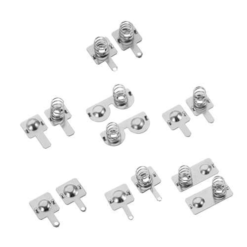 COLLBATH 1 Satz Batterie -Splitterspielzeug Federn Frühling Eisen Silber COLLBATH 1 Satz Batterie -Splitterspielzeug Federn Frühling Eisen Silber von COLLBATH