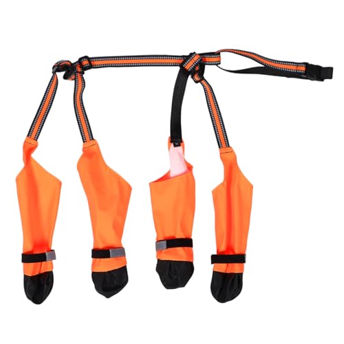 COLLBATH 1 Satz Bequeme Pfotenschützer mit Rutsch Sohle und Reflektierenden Riemen für Outdoor und Verschiedene Wetterbedingungen COLLBATH 1 Satz Bequeme Pfotenschützer mit Rutsch Sohle und Reflektierenden Riemen für Outdoor und Verschiedene Wetterbedingungen von COLLBATH
