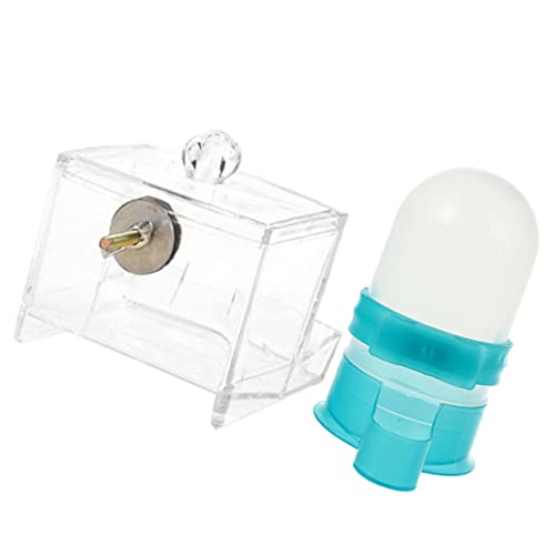 COLLBATH 1 Satz Futtertrinker Futterautomat Hühner Gießbecher Käfig Automatischer Lebensmittelspender Hühnerfutter Futterkasten Für Haustiere Futterhalter Für Küken Taubenfutter Plastik COLLBATH 1 Satz Futtertrinker Futterautomat Hühner Gießbecher Käfig Automatischer Lebensmittelspender Hühnerfutter Futterkasten Für Haustiere Futterhalter Für Küken Taubenfutter Plastik von COLLBATH