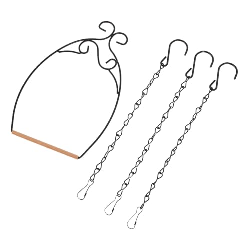 COLLBATH 1 Satz Hängende Vogel Schaukel aus Eisen Verstellbarer Papageien Spielplatz für Käfige für Sittiche und Andere Vögel Langlebiges Design für Langfristigen Gebrauch COLLBATH 1 Satz Hängende Vogel Schaukel aus Eisen Verstellbarer Papageien Spielplatz für Käfige für Sittiche und Andere Vögel Langlebiges Design für Langfristigen Gebrauch von COLLBATH