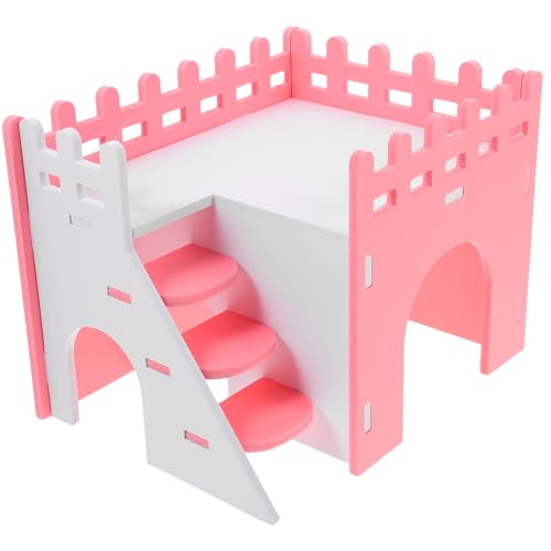 COLLBATH 1 Satz Hamsterhaus Zwergkaninchenhäuser Hamster-versteckkäfig Hamsterversteckhütte Hamster-versteckhütte Chinchilla- Hamsterkäfig Meerschweinchen-versteck Hüttennest PVC Mini von COLLBATH