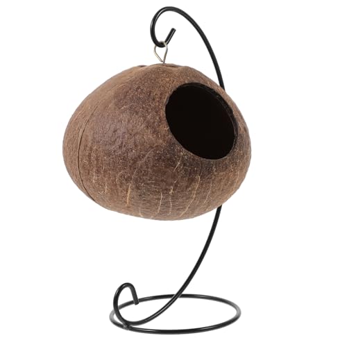 COLLBATH Hamsterhängematte Für Kleintiere Schlafnest Aus Kokosnussschale Spielzeug Für Hamster Und Meerschweinchen COLLBATH Hamsterhängematte Für Kleintiere Schlafnest Aus Kokosnussschale Spielzeug Für Hamster Und Meerschweinchen von COLLBATH
