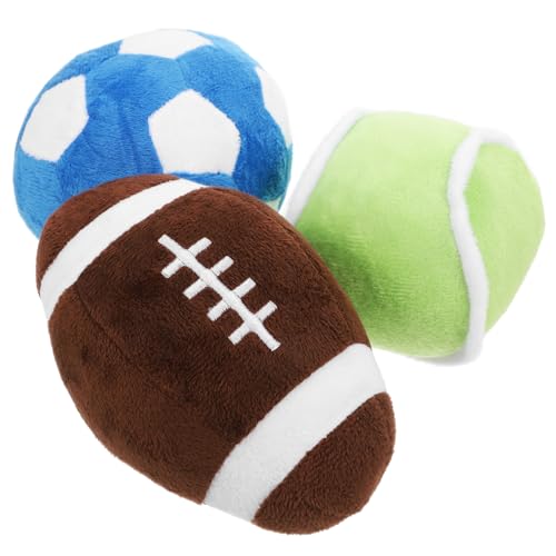COLLBATH Spielzeug Für Hunde Hundespielzeug Soft Soccer Puppy Activity Toy Plüsch-hundezahnspielzeug von COLLBATH
