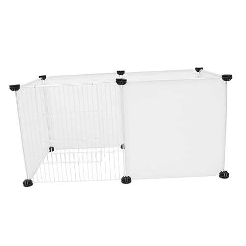 COLLBATH Haustier 6pcs Kleintiere Käfig Hamster Zaun Haustier Indoor Übung Stift Zaun Haustier Isolation Zaun Schnelle Installation - Langlebiges Material COLLBATH Haustier 6pcs Kleintiere Käfig Hamster Zaun Haustier Indoor Übung Stift Zaun Haustier Isolation Zaun Schnelle Installation - Langlebiges Material von COLLBATH