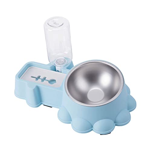 COLLBATH 1 Satz Haustiernapf Schüssel Wasser für Katze Futterspender pet Water Bowl pet Bowl pet Food Container Haustierzubehör dekorative Hundefutterstation Rostfreier Stahl Blue COLLBATH 1 Satz Haustiernapf Schüssel Wasser für Katze Futterspender pet Water Bowl pet Bowl pet Food Container Haustierzubehör dekorative Hundefutterstation Rostfreier Stahl Blue von COLLBATH