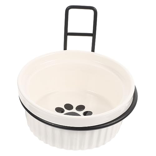 COLLBATH 1 Satz Haustiernapf pet Food Container Dog Bowl Hundeschüssel dogbowl Wandmontierter Hundenapf Wandhängender Futternapf Katze Hund futternapf Katzenhaus zum Aufhängen Keramik Weiß COLLBATH 1 Satz Haustiernapf pet Food Container Dog Bowl Hundeschüssel dogbowl Wandmontierter Hundenapf Wandhängender Futternapf Katze Hund futternapf Katzenhaus zum Aufhängen Keramik Weiß von COLLBATH