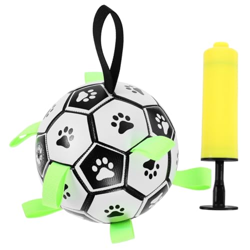 COLLBATH Hundefußball Spielzeug Aufblasbar Outdoor Haustier Training Kauen Hundeball Interaktives Welpenspielzeug Lustig Pet COLLBATH Hundefußball Spielzeug Aufblasbar Outdoor Haustier Training Kauen Hundeball Interaktives Welpenspielzeug Lustig Pet von COLLBATH