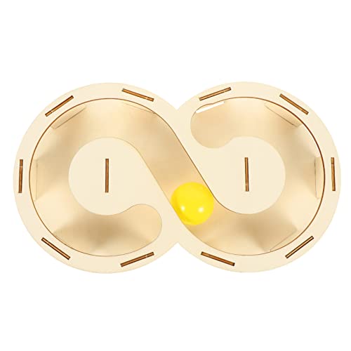 COLLBATH Interaktives Katzenspielzeug Mit Beweglichem Ball Holzbahnspielzeug Für Innenbereich Katzenspielzeug Zum Necken COLLBATH Interaktives Katzenspielzeug Mit Beweglichem Ball Holzbahnspielzeug Für Innenbereich Katzenspielzeug Zum Necken von COLLBATH