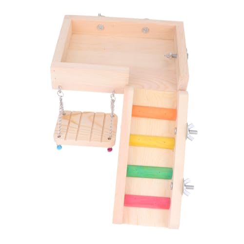 COLLBATH 3pc Set Vogel Schaukel Papagei Spielzeug Sittich Kauen Spielzeug Leiter Für Pet Nymphensittich COLLBATH 3pc Set Vogel Schaukel Papagei Spielzeug Sittich Kauen Spielzeug Leiter Für Pet Nymphensittich von COLLBATH