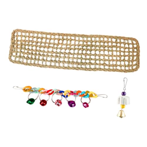 COLLBATH Set Von Vogel Spielzeug Nymphensittich Papagei Spielzeug Kauen Ausgesetzt Für Ziervögel von COLLBATH