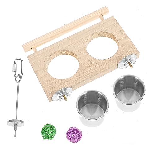 COLLBATH Futternapf-Set Für Vögel Futternapf Für Papageien Wasser- Und Futternapf Einfache Reinigung Für Tigerfell Pfingstrose Sittich Zufällige Farbe COLLBATH Futternapf-Set Für Vögel Futternapf Für Papageien Wasser- Und Futternapf Einfache Reinigung Für Tigerfell Pfingstrose Sittich Zufällige Farbe von COLLBATH