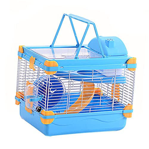 COLLBATH Haustier Chinchilla Käfig Doppel-Layer Hamster mit leuchtendem Orange Blau COLLBATH Haustier Chinchilla Käfig Doppel-Layer Hamster mit leuchtendem Orange Blau von COLLBATH