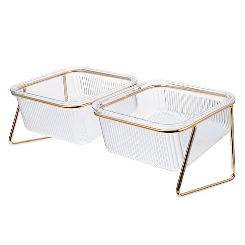 COLLBATH Innovativer Katzennapf Mit Eisenständer Futterspender Für Kätzchen Abgeschrägtes Design Futternapf Katzenfutterhalter Für Katzen Hunde Katzen-wasserspender COLLBATH Innovativer Katzennapf Mit Eisenständer Futterspender Für Kätzchen Abgeschrägtes Design Futternapf Katzenfutterhalter Für Katzen Hunde Katzen-wasserspender von COLLBATH