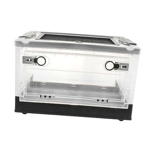 COLLBATH 1 Satz Terrarium Haustierkäfig Kleiner Hamsterkäfig Haustierzuchthaus Igel Inkubator Transparenter Hamsterkäfig Hamsterbecken Spielzeughamster Hamsterhütte Tierträger Plastik Black von COLLBATH
