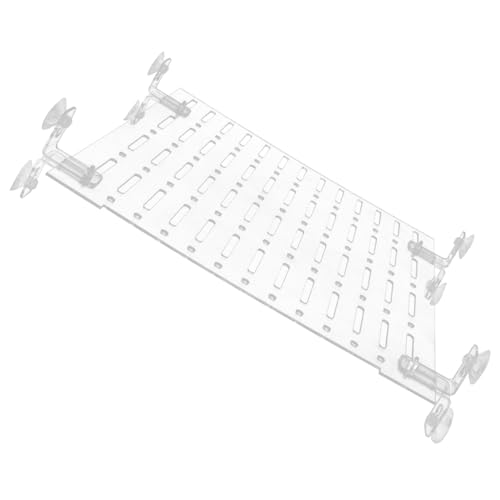 COLLBATH 1 Satz Trennwand für Aquarien Isolierendes Platten Transparent mit Saugnäpfen für Einfache Installation zur Zucht und Trennung Aggressiver Fische von COLLBATH