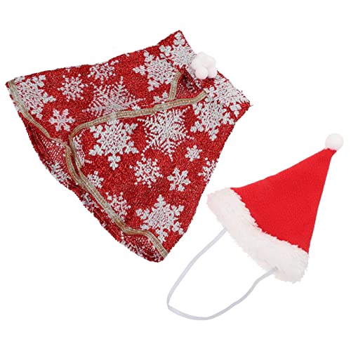 COLLBATH Weihnachten Katze Hund Lustige Haustier Kostüm Set Claus Hut Und Mantel Pet Cosplay Große COLLBATH Weihnachten Katze Hund Lustige Haustier Kostüm Set Claus Hut Und Mantel Pet Cosplay Große von COLLBATH