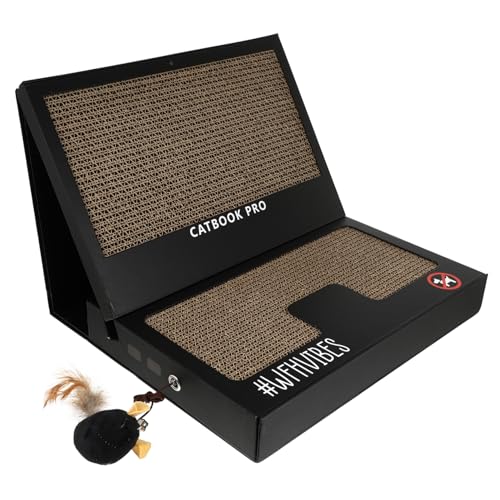 COLLBATH 1 Satz kratzbaum für Katzen Katzen-Laptop Kratzen drinnen katzenkratzmatte kratzmatte für Katzen verschleißfestes Kratzspielzeug Katzenspielzeug in Laptop-Form Wellpapier Black COLLBATH 1 Satz kratzbaum für Katzen Katzen-Laptop Kratzen drinnen katzenkratzmatte kratzmatte für Katzen verschleißfestes Kratzspielzeug Katzenspielzeug in Laptop-Form Wellpapier Black von COLLBATH