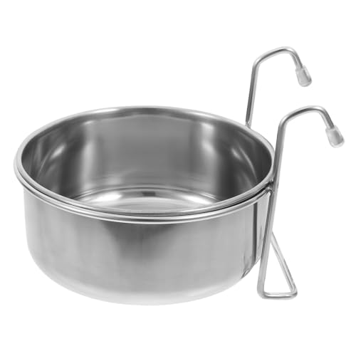 COLLBATH Haustiernapf Für Käfig 1 Set Edelstahl-hängefutternapf Für Hunde Wasserspender Für Haustiere Trinknapf Für Haustiere Hängender Futternapf Für Käfige COLLBATH Haustiernapf Für Käfig 1 Set Edelstahl-hängefutternapf Für Hunde Wasserspender Für Haustiere Trinknapf Für Haustiere Hängender Futternapf Für Käfige von COLLBATH