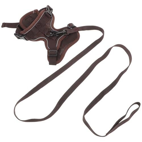 COLLBATH 1 Set Haustiergeschirr und Leine für Katzen und Hunde, reflektierendes, verstellbares Westegeschirr für Welpen, Kätzchen und Katzen, im Freien und den Einsatz im Sommer von COLLBATH