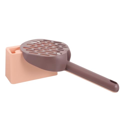 COLLBATH Kunststoff Katzenstreu Schaufel Tragbar Pet Wurf Schaufel Katzenstreu Scooper Haustier Reinigungsmittel Kompakt Für Katzentoilette von COLLBATH
