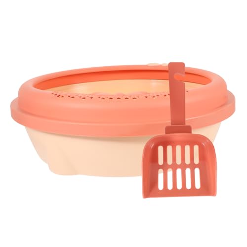 COLLBATH 1 Set Katzentoilette Katzenkotschaufel Katzenstreumöbel Katzenstreumatte Katzenstreupfanne Katzenstreusieb Katzenbedarf wasserdichte Katzentoilette Offener Typ COLLBATH 1 Set Katzentoilette Katzenkotschaufel Katzenstreumöbel Katzenstreumatte Katzenstreupfanne Katzenstreusieb Katzenbedarf wasserdichte Katzentoilette Offener Typ von COLLBATH