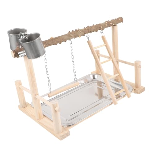 COLLBATH 1 Set Ständer Aus Pfefferholz Für Den Außenbereich Futterspender Für Papageien Trainingsstange Für Papageien Ständer Für Papageien Plattform Sitzstange Für Papageien COLLBATH 1 Set Ständer Aus Pfefferholz Für Den Außenbereich Futterspender Für Papageien Trainingsstange Für Papageien Ständer Für Papageien Plattform Sitzstange Für Papageien von COLLBATH
